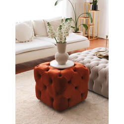 ATELIER DEL SOFA Tabure Kup Chester Cinnamon