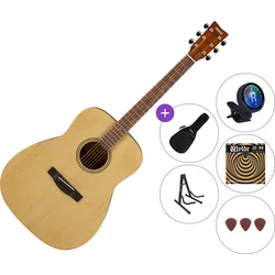 Yamaha F400 SET 2 Natural Satin Akustična kitara