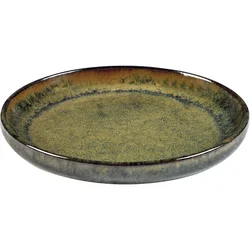 SERAX Surface mali krožnik 16 cm, indi siva (8 kos)