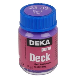 Rayher. Barva za tekstil DEKA Perm Deck 25 ml sv. vijolična