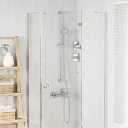 Set sustava za tuš Krom 101 cm Nehrđajući čelik