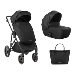 Kikka Boo Kolica Thea 2in1 set sa tvrdom korpom Black