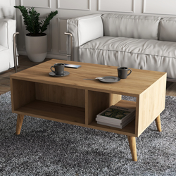 Hanah Home Klub sto Exxen 90x54x41,6cm Hrast