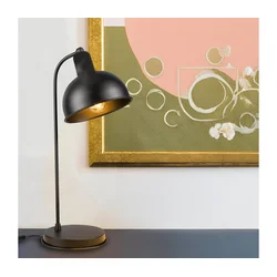 ONLI - Stona lampa ISTANBUL 1xE27/22W/230V 50 cm crna