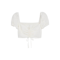 Bershka Bluza, bela