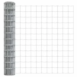Vidaxl Evropska ograja 1,2 x 10 m PVC prevlečen železo