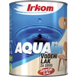 Aqualin lak za drvo završni saten 700ml Irkom
