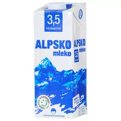 Alpsko Trajno mlijeko 3,5% m.m. 1 l