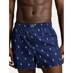 Bokserji Ralph Lauren Open Boxer-3 Pack Boxer Blue L