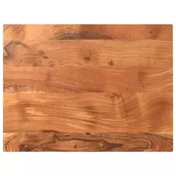 Stolna ploča 80x70x2,5 cm pravokutna od masivnog drva bagrema