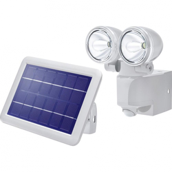 Esotec Solarni reflektor s alarmom pokreta hladno-bijelo svjetlo Esotec 102418 Power Light siva