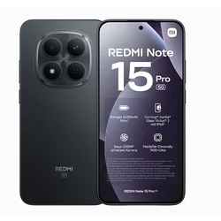 XIAOMI pametni telefon Redmi Note 15 Pro 8GB/512GB, Black
