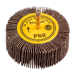 vgrajen disk z rezilom, 80 x 30 mm, K60 55H761