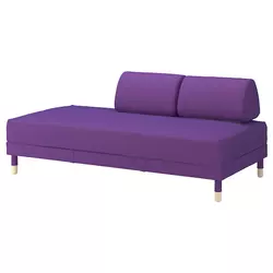 FLOTTEBO Sofa ležaj, Vissle ljubičasta, 90 cm