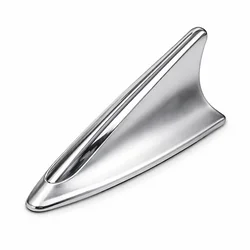 Car 888 Accessories Krovna antena Shark, 14.5 x 5.5 cm, Srebrne boje