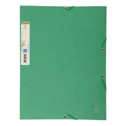 Tabla z elastiko, kartonska, A4, EXACOMPTA Forever®, zelena