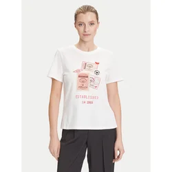 Weekend Max Mara Majica Ara 2525976041 Bela Regular Fit