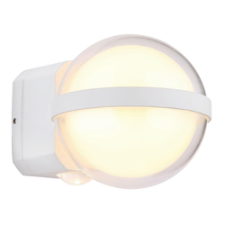 Globo 34157W - LED spoljna zidna svetiljka ILLI LED/12W/230V IP54 bela