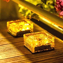 Datouren Solarna lampa za travnjak Ice Brick,8W