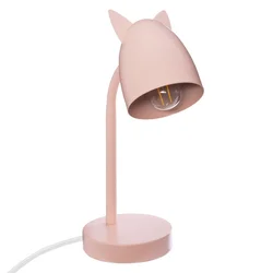 Atmosphera - Dečja stona lampa OREILLES 1xE14/40W/230V ružičasta