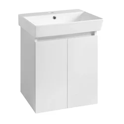 AQUALINE PANEDA Elegantna Umivalniška omara 45x55x34,2cm, Bela