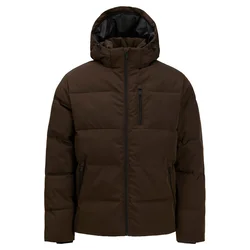 JACK & JONES Zimska jakna JJEBECKS temno rjava