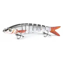 shumee Vobler PIKE ZANDER Jointed F145 SILVER-RED