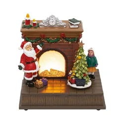 HOME Svetleća LED diorama Kamin
