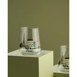 Madame Coco Set Čaša Paris City, 2 komada, 420ml, Providni