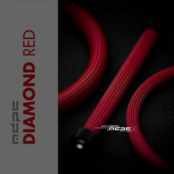 MDPC-X Sleeve BIG - Diamond-Red, 1m SL-B-DR