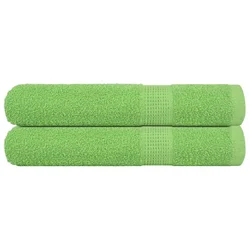 Ručnici za saunu FROGN 2 kom Jabučno zelene 80x200 cm 360 g/m2