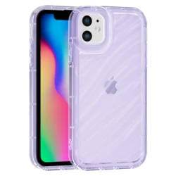 Aurora Wave maska za iPhone 11 - ljubičasta