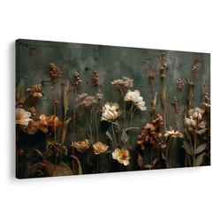 Slika romantično suho cvetje - 60x40