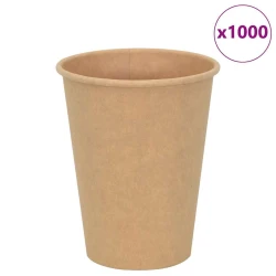 papirnate šalice za kavu 1000 kom 12 oz 300 ml smeđe