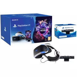 Sony PlayStation VR V2 + Sony PlayStation 4 Camera + VR Worlds