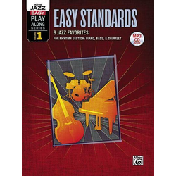 ALFRED JAZZ EASY PLAY ALONG EASY STANDARDS +MP3+CD