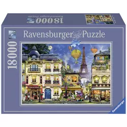 Ravensburger - Puzzle Večerni sprehod v Parizu - 18 000 kosov