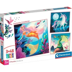 shumee CLE puzzle 3x48 SuperColor FantasticCreat.25319