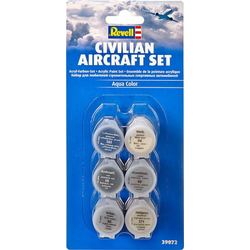 Revell Paint Set for Civilian Aircraft