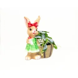 Dekordom uskršnja dekoracija - bunny with basket 7429 30cm - n39 ( 024296 )