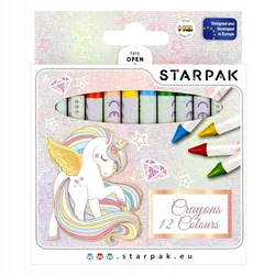 STARPAK Voščene barvice 12 barv