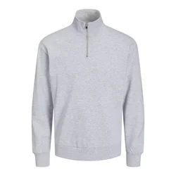 JACK & JONES Majica JJEBRADLEY siva