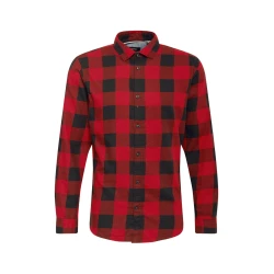 Jack   Jones  Srajce z dolgimi rokavi JJEGINGHAM  Rdeča