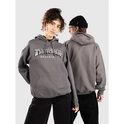 Thrasher Disco By Spanky Hoodie charcoal