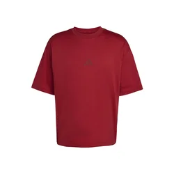 Adidas Muška majica M Fi Sl T KD7647, Okrugli izrez, Bordo