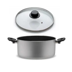 Piardi Home Šerpa sa poklopcem Fireworks Line 20 cm, 3.5l , Siva