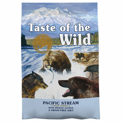 Taste Of The Wild Pacific Stream Canine Dimljeni losos i riba 12.2kg