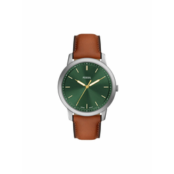 Fossil Ročna ura Minimalist FS6094 Rjava
