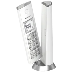 Panasonic Telefon bežični, DECT/GAP, 1.5 LED display, bijela - KX-TGK210FXW