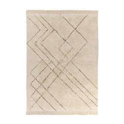 Kayoom PREPROGA Mylen 425 Creme/Braun 120/170 cm rjava, krem barve